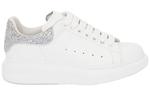 Кроссовки oversized sneaker 'white holo silver' Alexander Mcqueen, белый - фото 2
