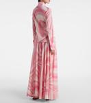 Хлопковая рубашка Iride Pucci, Rosa - фото 3