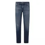 Джинсы Pepe PM207968 Slim Distressed, синий - фото