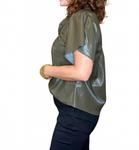 Топ Lanni в темном хаки MELISSA NEPTON - фото 2