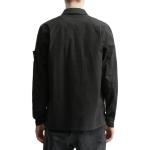 Куртка мужская Stone Island с логотипом на рукаве, черный - фото 5