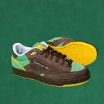 Кроссовки КЛУБ C БУЛК Reebok, цвет Brown_100074178 - фото