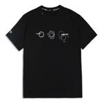 Футболка унисекс черная CORALIAN - фото