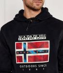 Толстовка Napapijri Dorees Relaxed fit, черный - фото 4