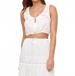 Топ Reia в белом цвете L Space, белый - фото 4