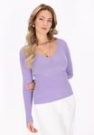 Свитер faina Comfortable, фиолетовый - фото 2