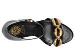 Туфли Vince Camuto Aurelia Chain Link High Heel Sandals, черный - фото 2