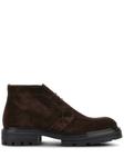 Замшевые сапоги Hogan, коричневый - фото