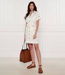 Кожаные сандалии Coach, коричневый - фото 2