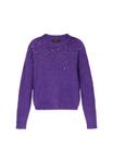 Faina Свитер в фиолетовом цвете - фото