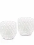Набор стопок из муранского стекла Dolce & Gabbana, белый - фото