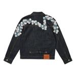 Куртка Palace x Evisu Dice Denim Jacket 'Raw', синий - фото 2