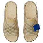 Шлепанцы женские бежевые Burberry - фото 4