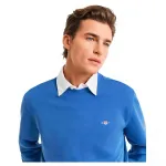 Толстовка Gant Shield Regular Fit, синий - фото 6