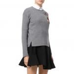 Свитер Women's Gray Valentino, серый - фото 4