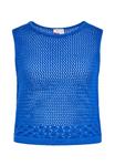 Вязаный топ IZIA Knitted Top, коабльтовый синий - фото