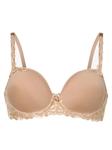 Бюстгальтер на косточках, дополненный современной изысканностью Triumph, бежевый - фото