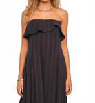 Оуэн Черное бесшовное макси-платье Heartloom - фото 3