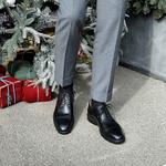 Туфли мужские низкие черный Thom Wills - фото 7