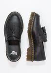 Лоферы женские Dr. Martens с бахромой, черный - фото 3