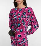 Платье макси с принтом Marni, Dry Rose - фото 4