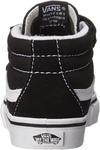 Кроссовки SK8 Mid Reissue V Vans, цвет Black/True White - фото 5