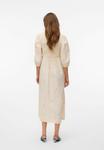 Платье Vero Moda VMRUPA LANGES, Birch/Off-White - фото 3