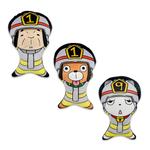 Fire Force - 119 Mascots 3-Piece 10 Inch Plush Pillow Set - фото