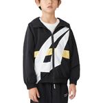 Куртка черная подростковая Asics, 001 Black - фото 4