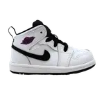 Кроссовки Air Jordan 1 Mid GT 'White Fuchsia Blast', белый - фото