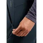 Брюки Odlo Zeroweight Windproof X Warm, синий - фото 5