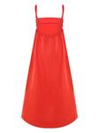 Molly Goddard платье миди Реджи, красный - фото 2