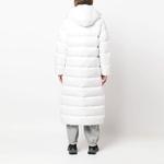 Пальто-парка женское белое Nike - фото 3