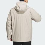Куртка мужская бежевая Adidas, бежевый - фото 4