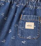 Юбка из денима с принтом Bonpoint, Imp Jean Clair - фото 2