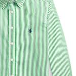 Детская зеленая футболка поло Ralph Lauren SS23 - фото 7