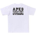 Футболка Apes Together Strong A BATHING APE, белый - фото 4
