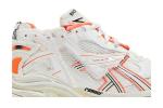 Кроссовки Balenciaga Runner Sneaker Eggshell Neon Orange, белый - фото 2
