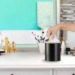 Бак с педалью Relaxdays, черный - фото 2