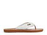 Сандалии Roxy Tulum Flip Flop, белый - фото 4
