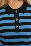 Топ Minus SALIANA, Parisian Blue Stripe/Blue - фото 4