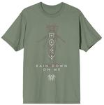 Футболка Sleep Token Rain, зеленый - фото