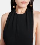 Платье миди La Robe Favola Jacquemus, черный - фото 4