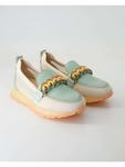 Кроссовки на шнуровке Hispanitas, зеленый - фото