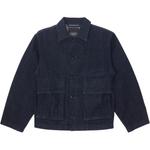 Джинсовая куртка с карманами и декором Lemaire, индиго - фото