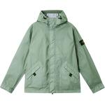 STONE ISLAND Куртка с капюшоном и компас-нашивкой, Sage Green - фото