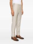 Zegna зауженные брюки, нейтральный - фото 3
