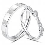 PARAS KORS Пара серебряных колец S925 Unisex - фото 2