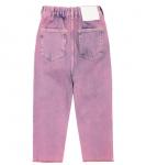 Джинсы с эффектом потертости MM6 Maison Margiela, розовый - фото 4