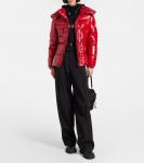 Пуховик Glarey Moncler, красный - фото 2